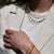 Jarre Layered Necklace GLD