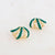 Jazlin Green Earrings