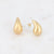 Teardrop Small Matte Earrings