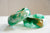 Groene resin armbanden