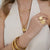 Cleo Layered Necklace GLD