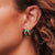 Jazlin Green Earrings